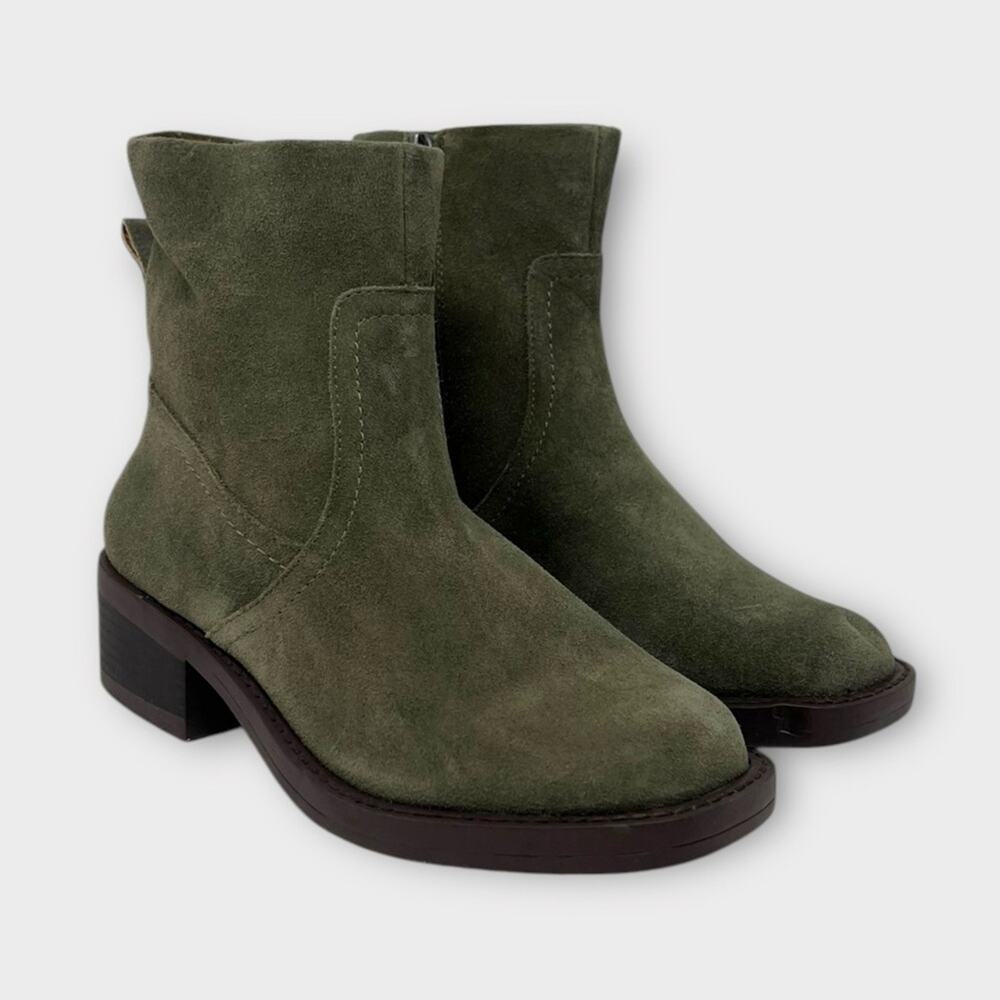 Lucky Brand Kazey Suede Ankle Bootie Size 4.5